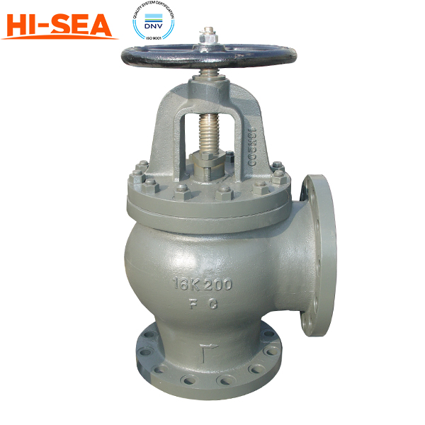 JIS F7310 Marine Cast Iron Angle Valve